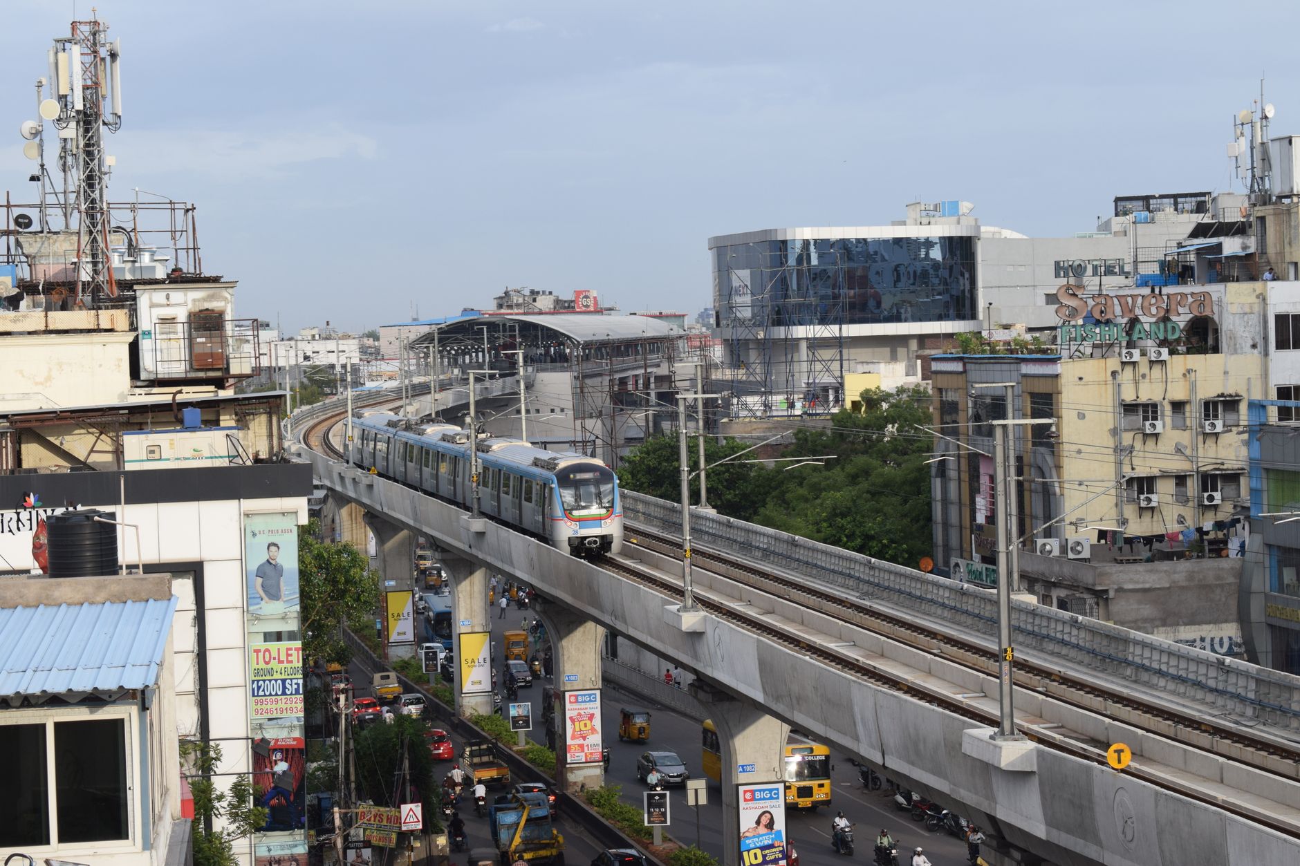 Passenger rail line, representative of Dholera's semi-high-speed rail plan